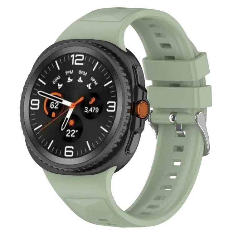 Correia de Relógio em Silicone com Textura de Cristal de Gelo, Para Samsung Galaxy Watch8 / Watch8 Classic