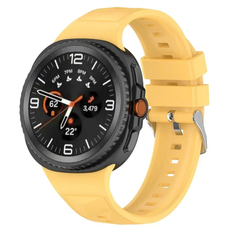 Correia de Relógio em Silicone com Textura de Cristal de Gelo, Para Samsung Galaxy Watch8 / Watch8 Classic