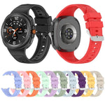 Correia de Relógio em Silicone com Textura de Cristal de Gelo, Para Samsung Galaxy Watch8 / Watch8 Classic