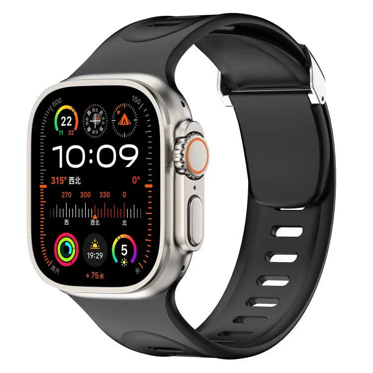 Pulseira de Relógio em Silicone Explorer, Para Apple Watch 46mm / 49mm / 45mm / 44mm