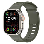 Pulseira de Relógio em Silicone Explorer, Para Apple Watch 46mm / 49mm / 45mm / 44mm