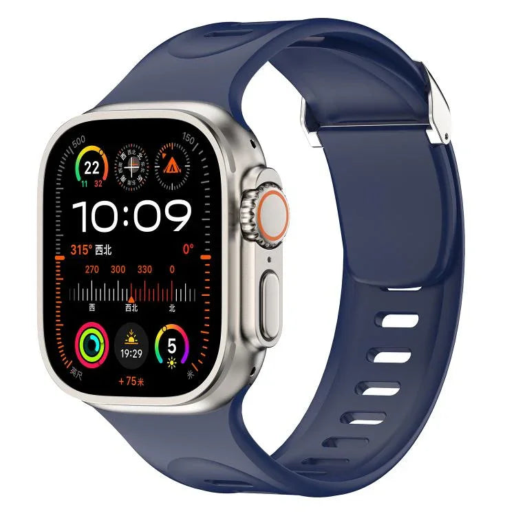 Pulseira de Relógio em Silicone Explorer, Para Apple Watch 46mm / 49mm / 45mm / 44mm