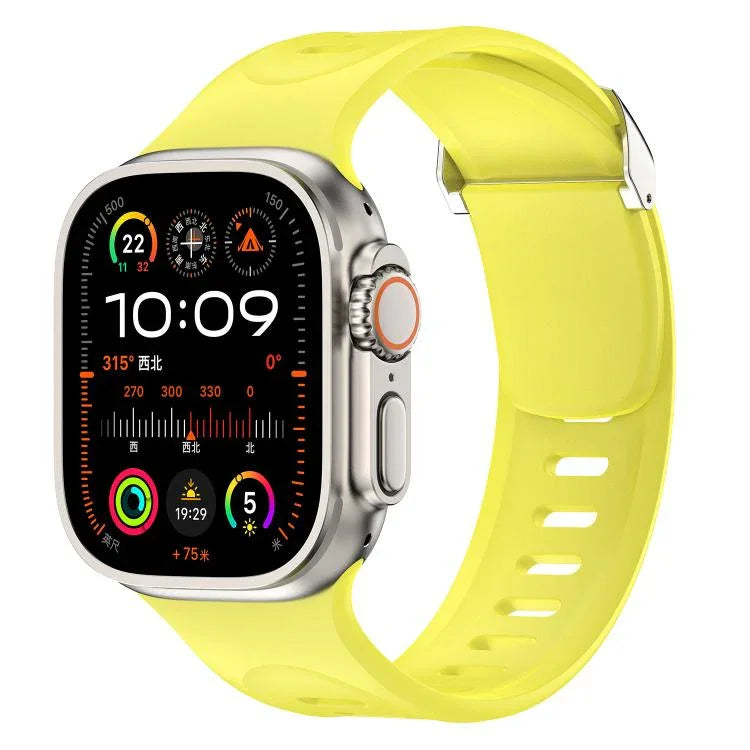 Pulseira de Relógio em Silicone Explorer, Para Apple Watch 46mm / 49mm / 45mm / 44mm