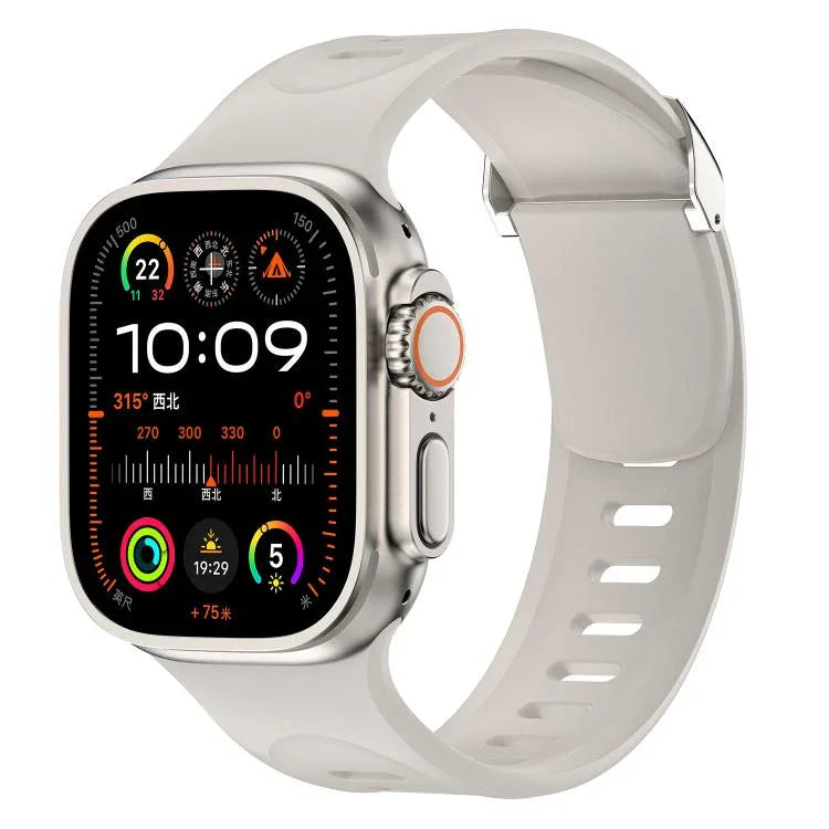 Pulseira de Relógio em Silicone Explorer, Para Apple Watch 46mm / 49mm / 45mm / 44mm