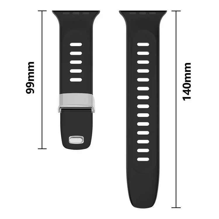Pulseira de Relógio em Silicone Explorer, Para Apple Watch 46mm / 49mm / 45mm / 44mm