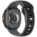 Correia de Relógio em Silicone Bicolor com Fivela Invertida, Para Samsung Galaxy Watch8 / Watch8 Classic