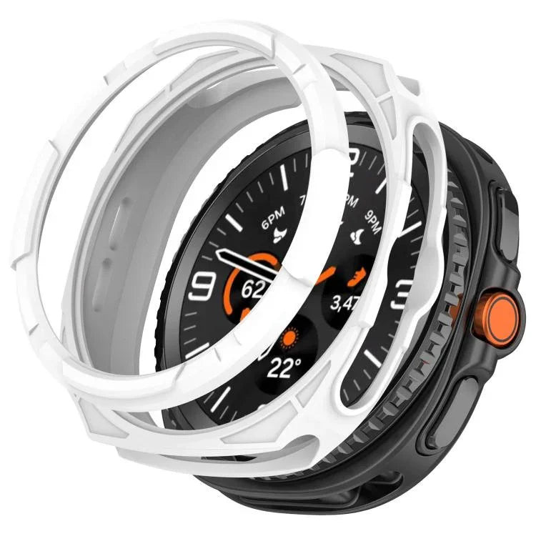 Capa Protetora Oca de Armadura TPU para Relógio, Para Samsung Galaxy Watch8 Classic 46mm