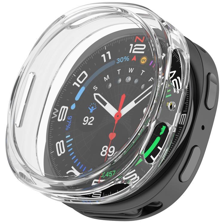 Capa Protetora de Relógio em TPU Electroplatinado com Cobertura Total, Para Samsung Galaxy Watch 8 44mm, Para Samsung Galaxy Watch 8 40mm