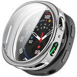 All Coverage Electroplated TPU Watch Protective Case, For Samsung Galaxy Watch 8 44mm, For Samsung Galaxy Watch 8 40mm