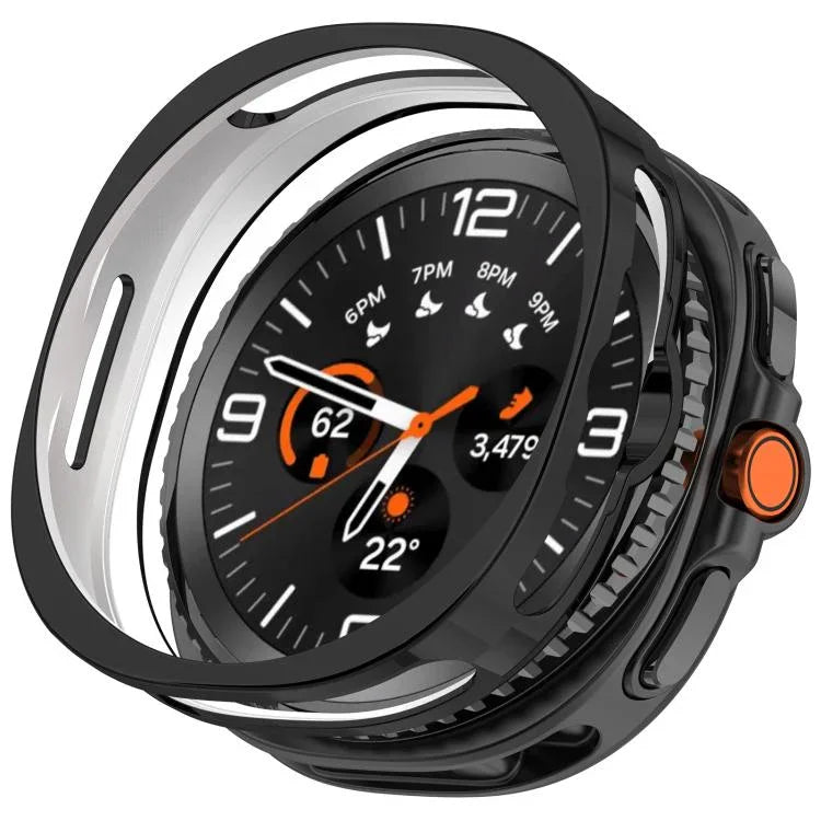 Capa Protetora de Relógio em TPU Electroplatinado, Para Samsung Galaxy Watch8 Classic 46mm