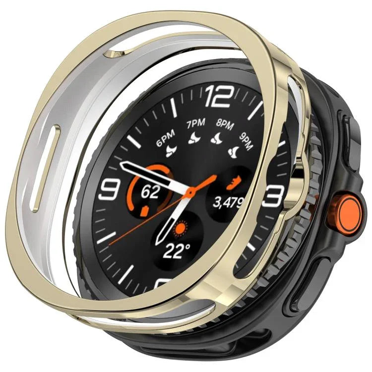 Capa Protetora de Relógio em TPU Electroplatinado, Para Samsung Galaxy Watch8 Classic 46mm