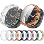 Capa Protetora de Relógio em TPU Electroplatinado, Para Samsung Galaxy Watch8 Classic 46mm
