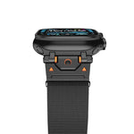 Correia de Relógio Magnética Milanesa em Aço, Para Apple Watch 46mm / 49mm / 45mm / 44mm