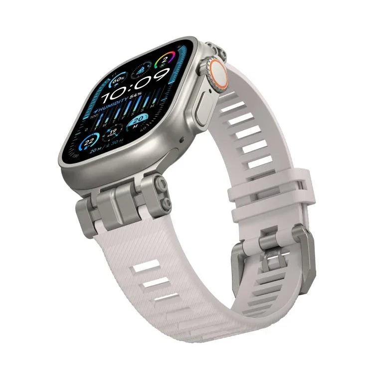 Correia de Relógio TPU da Série Funcional H016 com Textura Twill, Para Apple Watch 46mm / 49mm / 45mm / 44mm