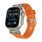 Correia de Relógio TPU da Série Funcional H016 com Textura Twill, Para Apple Watch 46mm / 49mm / 45mm / 44mm