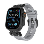 Correia de Relógio TPU da Série Funcional H016 com Textura Twill, Para Apple Watch 46mm / 49mm / 45mm / 44mm