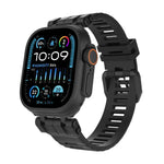 Correia de Relógio TPU da Série Funcional H016 com Textura Twill, Para Apple Watch 46mm / 49mm / 45mm / 44mm