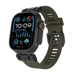 Correia de Relógio TPU da Série Funcional H016 com Textura Twill, Para Apple Watch 46mm / 49mm / 45mm / 44mm