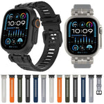 Correia de Relógio TPU da Série Funcional H016 com Textura Twill, Para Apple Watch 46mm / 49mm / 45mm / 44mm