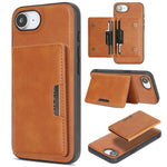 Capa de telemóvel em pele Kalebol com bolsa para cartões magnética MagSafe forte e dobrável em duas partes, para iPhone 17 Pro Max, para iPhone 17 Pro, para iPhone 17, para iPhone Air
