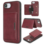 Capa de telemóvel em pele Kalebol com bolsa para cartões magnética MagSafe forte e dobrável em duas partes, para iPhone 17 Pro Max, para iPhone 17 Pro, para iPhone 17, para iPhone Air
