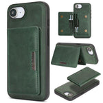 Capa de telemóvel em pele Kalebol com bolsa para cartões magnética MagSafe forte e dobrável em duas partes, para iPhone 17 Pro Max, para iPhone 17 Pro, para iPhone 17, para iPhone Air