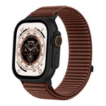 Correia de Relógio em Nylon Trançado com Fecho de Gancho e Argola e Interface Metálica, Para Apple Watch 46mm / 49mm / 45mm / 44mm, Para Apple Watch 42mm / 41mm / 40mm / 38mm