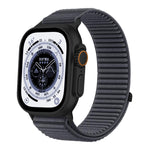 Correia de Relógio em Nylon Trançado com Fecho de Gancho e Argola e Interface Metálica, Para Apple Watch 46mm / 49mm / 45mm / 44mm, Para Apple Watch 42mm / 41mm / 40mm / 38mm