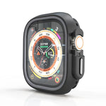 Capa Protetora PC Bicolor Meio Envolvente, Para Apple Watch 44mm / 45mm, Para Apple Watch Ultra 49mm