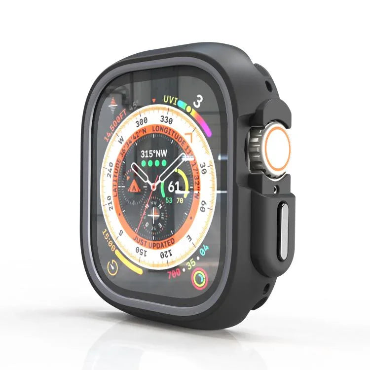 Capa Protetora PC Bicolor Meio Envolvente, Para Apple Watch 44mm / 45mm, Para Apple Watch Ultra 49mm
