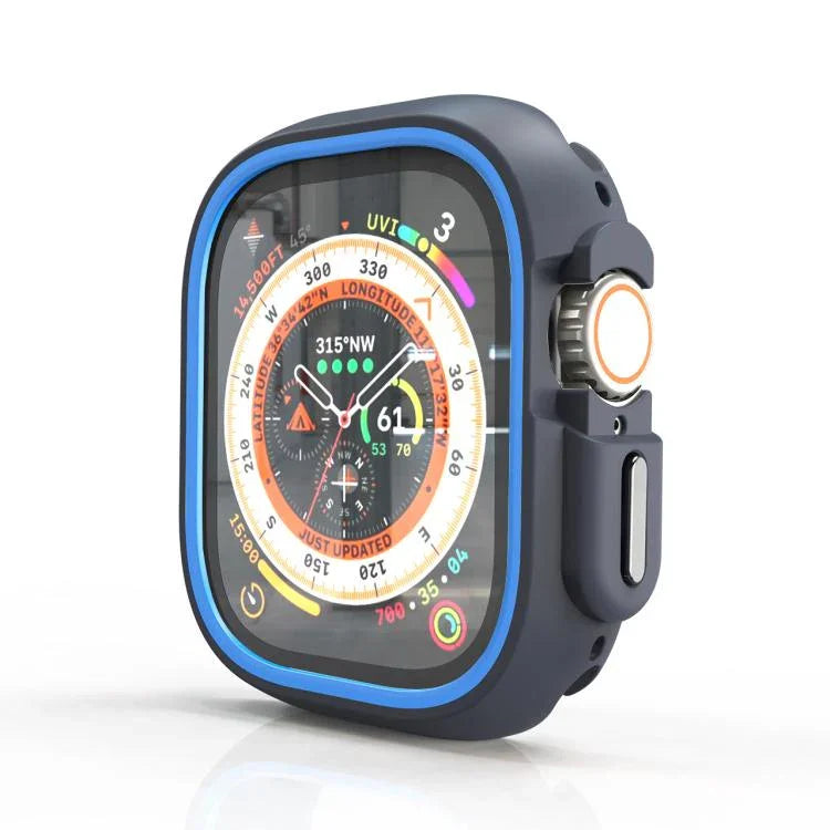 Capa Protetora PC Bicolor Meio Envolvente, Para Apple Watch 44mm / 45mm, Para Apple Watch Ultra 49mm