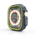 Capa Protetora PC Bicolor Meio Envolvente, Para Apple Watch 44mm / 45mm, Para Apple Watch Ultra 49mm