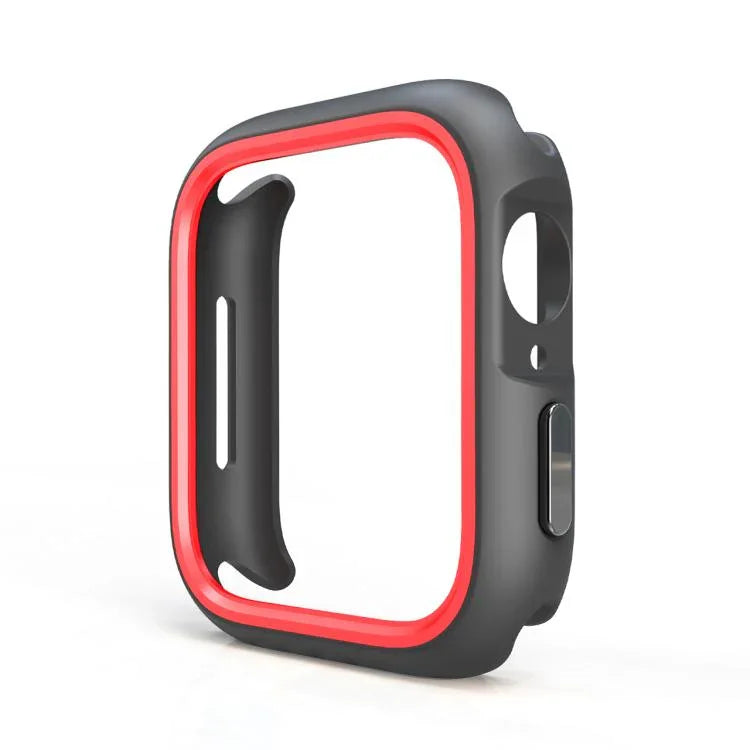 Capa Protetora PC Bicolor Meio Envolvente, Para Apple Watch 44mm / 45mm, Para Apple Watch Ultra 49mm