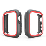 Capa Protetora PC Bicolor Meio Envolvente, Para Apple Watch 44mm / 45mm, Para Apple Watch Ultra 49mm