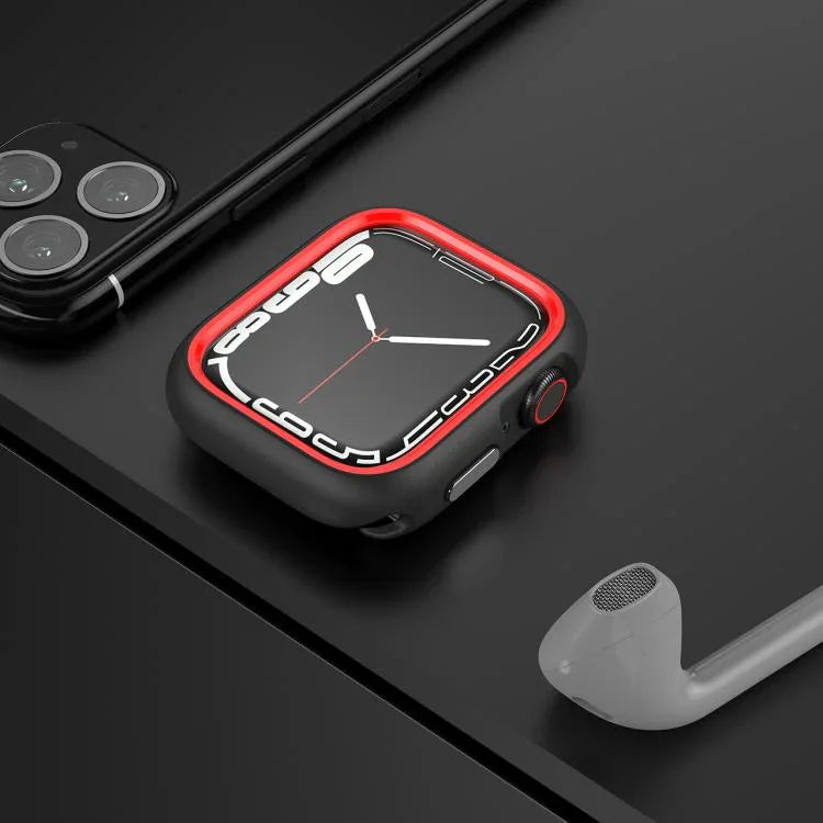 Capa Protetora PC Bicolor Meio Envolvente, Para Apple Watch 44mm / 45mm, Para Apple Watch Ultra 49mm