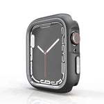 Capa Protetora PC Bicolor Meio Envolvente, Para Apple Watch 44mm / 45mm, Para Apple Watch Ultra 49mm