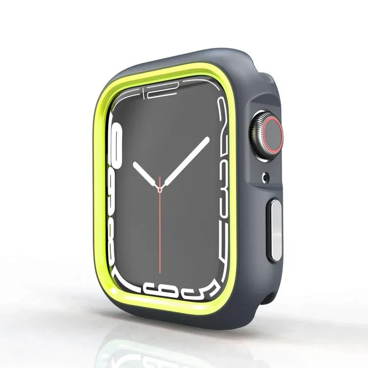 Capa Protetora PC Bicolor Meio Envolvente, Para Apple Watch 44mm / 45mm, Para Apple Watch Ultra 49mm