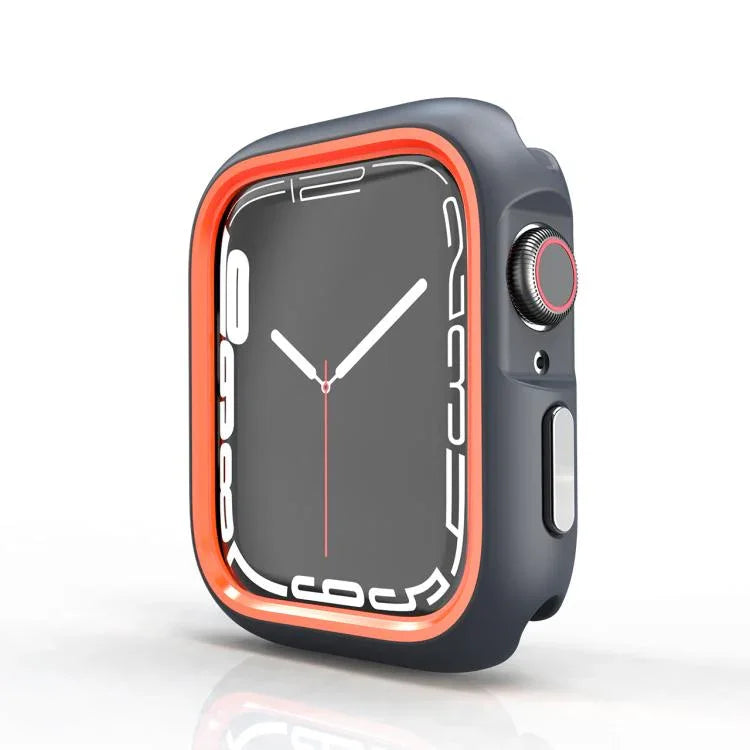 Capa Protetora PC Bicolor Meio Envolvente, Para Apple Watch 44mm / 45mm, Para Apple Watch Ultra 49mm