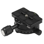 Tripé Profissional para Câmara X-64 com Monopé e Cabeça Panorâmica com Placa de Libertação Rápida, X-64
