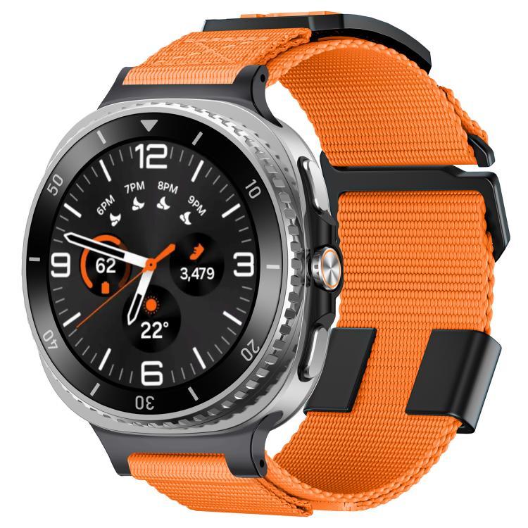 Correia de Relógio Desportiva de Nylon Trançado Kalebol, Para Samsung Galaxy Watch8 / Watch8 Classic