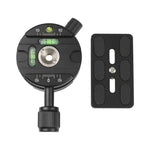 Tripé Profissional para Câmara X-64 com Monopé e Cabeça Panorâmica com Placa de Libertação Rápida, X-64