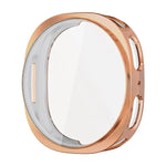 Capa TPU Macia Electroplated de Cobertura Total ENKAY Hat-Prince com Proteção de Ecrã, Para Samsung Galaxy Watch8 44mm, Para Samsung Galaxy Watch8 40mm