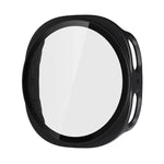 ENKAY Hat-Prince Filme de Vidro Temperado de Cobertura Total Integrado com Estojo PC para Relógio, Para Samsung Galaxy Watch8 44mm, Para Samsung Galaxy Watch8 40mm