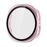 ENKAY Hat-Prince Filme de Vidro Temperado de Cobertura Total Integrado com Estojo PC para Relógio, Para Samsung Galaxy Watch8 44mm, Para Samsung Galaxy Watch8 40mm