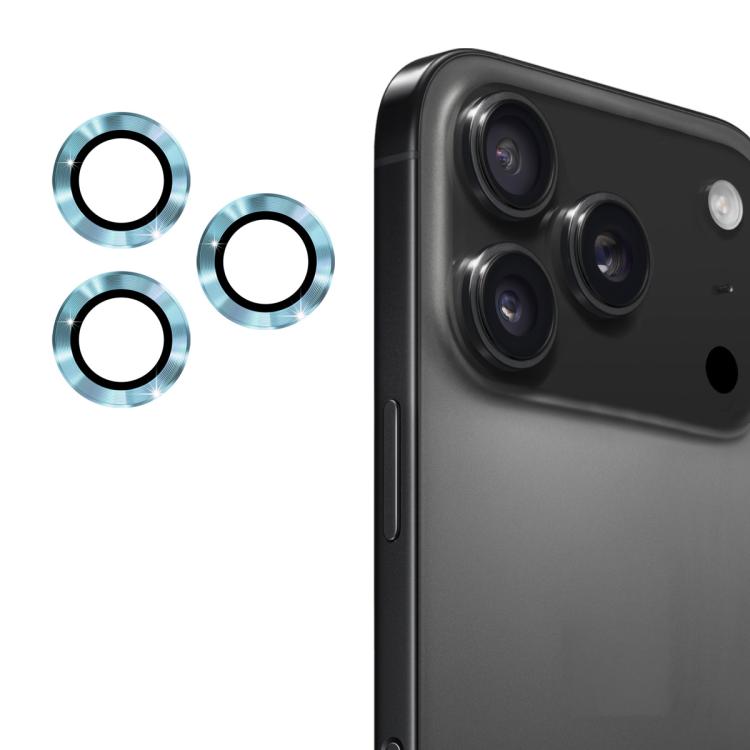 Película de vidro temperado 9H para lente traseira em liga de alumínio ENKAY, para iPhone 17 Pro / 17 Pro Max, para iPhone 17, para iPhone Air
