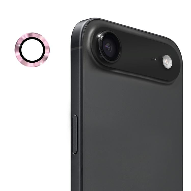 Película de vidro temperado 9H para lente traseira em liga de alumínio ENKAY, para iPhone 17 Pro / 17 Pro Max, para iPhone 17, para iPhone Air