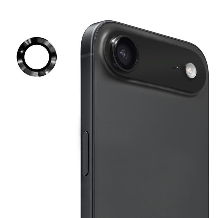 Película de vidro temperado 9H para lente traseira em liga de alumínio ENKAY, para iPhone 17 Pro / 17 Pro Max, para iPhone 17, para iPhone Air