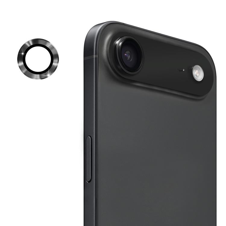Película de vidro temperado 9H para lente traseira em liga de alumínio ENKAY, para iPhone 17 Pro / 17 Pro Max, para iPhone 17, para iPhone Air