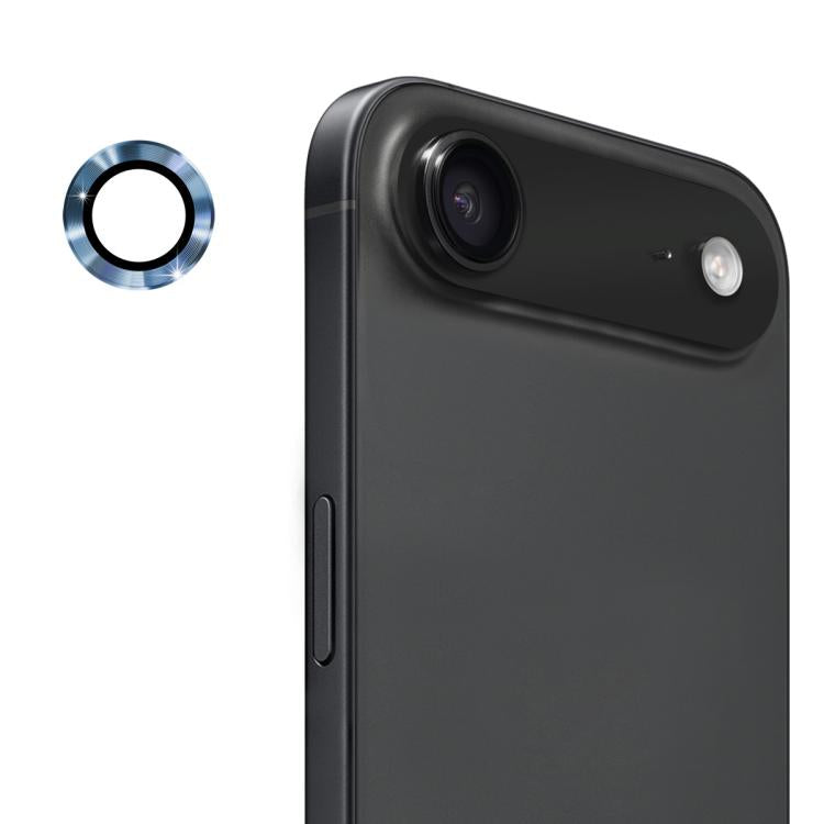 Película de vidro temperado 9H para lente traseira em liga de alumínio ENKAY, para iPhone 17 Pro / 17 Pro Max, para iPhone 17, para iPhone Air