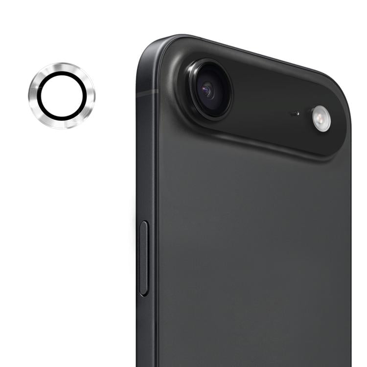 Película de vidro temperado 9H para lente traseira em liga de alumínio ENKAY, para iPhone 17 Pro / 17 Pro Max, para iPhone 17, para iPhone Air